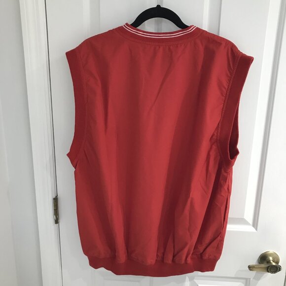Evian Golf Windbreaker Vest L NEW - Picture 7 of 8